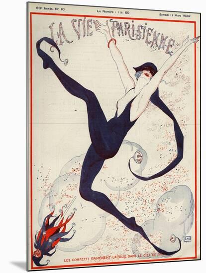 La Vie Parisienne, Georges Leonnec, 1922, France-null-Mounted Giclee Print