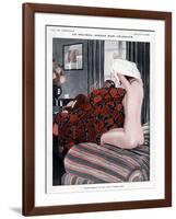 La Vie Parisienne, Georges Leonnec, 1923, France-null-Framed Giclee Print