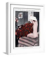 La Vie Parisienne, Georges Leonnec, 1923, France-null-Framed Giclee Print