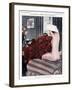 La Vie Parisienne, Georges Leonnec, 1923, France-null-Framed Giclee Print