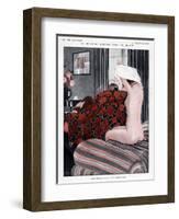 La Vie Parisienne, Georges Leonnec, 1923, France-null-Framed Giclee Print