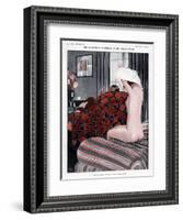 La Vie Parisienne, Georges Leonnec, 1923, France-null-Framed Giclee Print