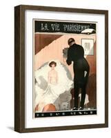 La Vie Parisienne, Georges Leonnec, 1923, France-null-Framed Giclee Print