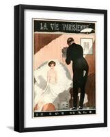 La Vie Parisienne, Georges Leonnec, 1923, France-null-Framed Giclee Print