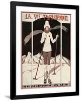 La Vie Parisienne, Georges Leonnec, 1924, France-null-Framed Giclee Print