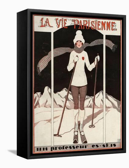 La Vie Parisienne, Georges Leonnec, 1924, France-null-Framed Stretched Canvas