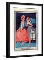 La Vie Parisienne, Georges Leonnec, France-null-Framed Giclee Print