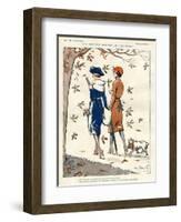 La Vie Parisienne, Georges Pavis, 1919, France-null-Framed Giclee Print