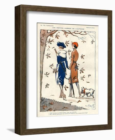 La Vie Parisienne, Georges Pavis, 1919, France-null-Framed Giclee Print