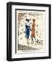 La Vie Parisienne, Georges Pavis, 1919, France-null-Framed Giclee Print