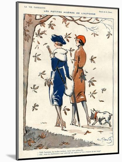 La Vie Parisienne, Georges Pavis, 1919, France-null-Mounted Giclee Print