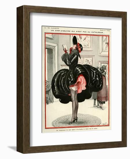 La Vie Parisienne, Georges Pavis, 1922, France-null-Framed Giclee Print