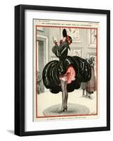 La Vie Parisienne, Georges Pavis, 1922, France-null-Framed Giclee Print