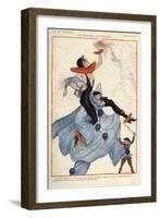 La Vie Parisienne, Georges Pavis, 1922, France-null-Framed Giclee Print