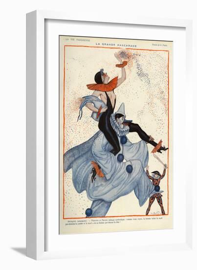 La Vie Parisienne, Georges Pavis, 1922, France-null-Framed Giclee Print