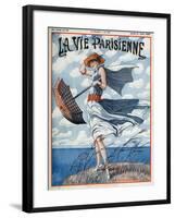 La vie Parisienne, Georges Pavis, 1923, France-null-Framed Giclee Print