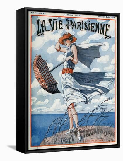 La vie Parisienne, Georges Pavis, 1923, France-null-Framed Stretched Canvas