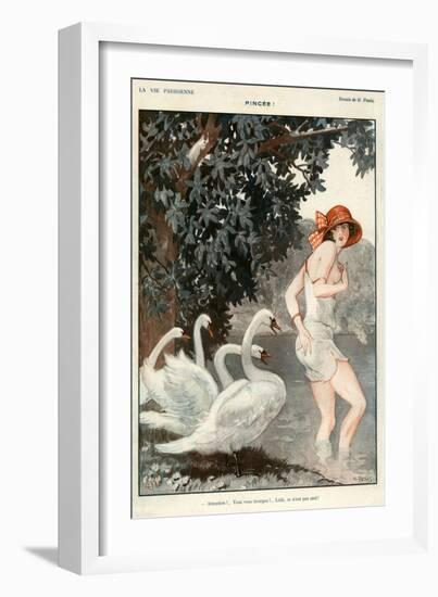 La Vie Parisienne, Georges Pavis, 1923, France-null-Framed Giclee Print