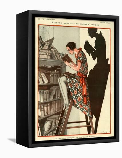 La Vie Parisienne, Georges Pavis, 1924, France-null-Framed Stretched Canvas