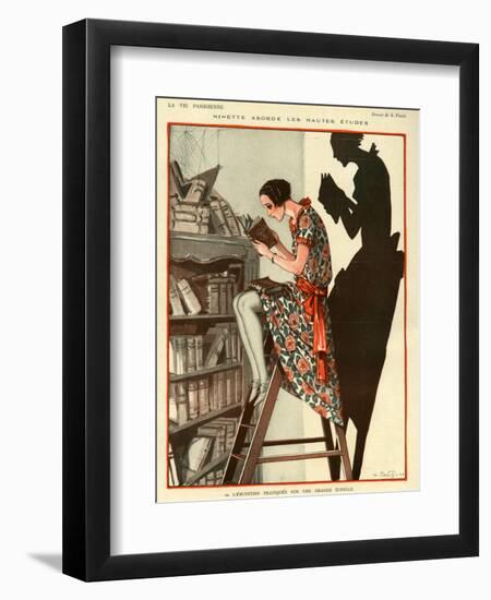 La Vie Parisienne, Georges Pavis, 1924, France-null-Framed Giclee Print