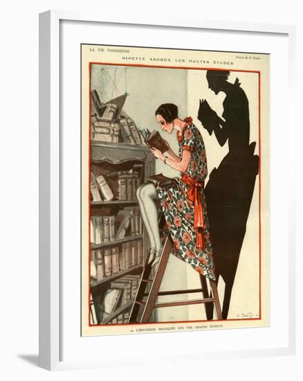 La Vie Parisienne, Georges Pavis, 1924, France-null-Framed Giclee Print