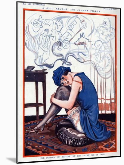 La Vie Parisienne, Georges Pavis, 1924, France-null-Mounted Giclee Print