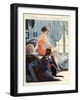 La Vie Parisienne, Georges Pavis, 1924, France-null-Framed Giclee Print