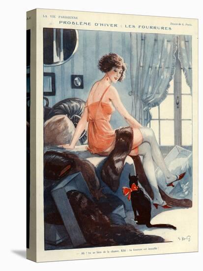 La Vie Parisienne, Georges Pavis, 1924, France-null-Stretched Canvas