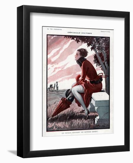 La Vie Parisienne, Georges Pavis, France-null-Framed Giclee Print