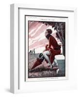 La Vie Parisienne, Georges Pavis, France-null-Framed Giclee Print