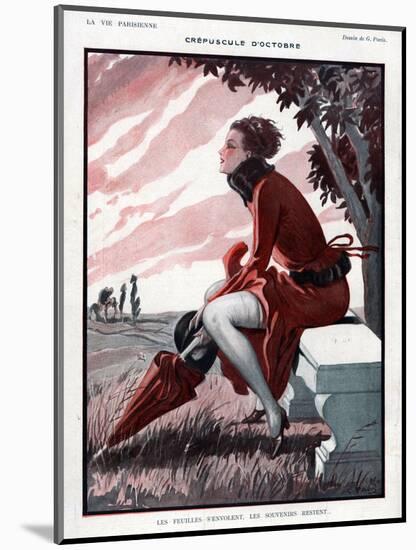 La Vie Parisienne, Georges Pavis, France-null-Mounted Giclee Print