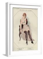 La Vie Parisienne, Gerda Wegener, France-null-Framed Giclee Print