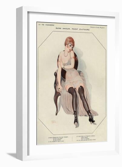 La Vie Parisienne, Gerda Wegener, France-null-Framed Giclee Print