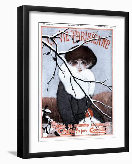 La Vie Parisienne, Glamour Magazine, France, 1920-null-Framed Giclee Print