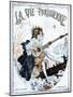 La Vie Parisienne, Glamour Musical Instruments Magazine, France, 1918-null-Mounted Giclee Print