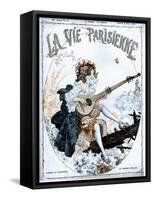 La Vie Parisienne, Glamour Musical Instruments Magazine, France, 1918-null-Framed Stretched Canvas