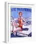 La Vie Parisienne, Glamour Womens Swimwear Fashion Magazine, France, 1936-null-Framed Giclee Print