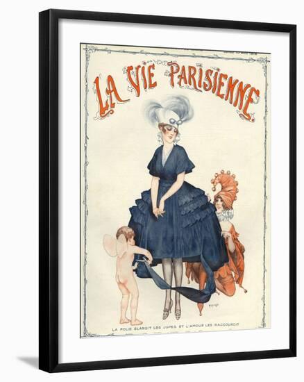 La Vie Parisienne, Herouard, 1916, France-null-Framed Giclee Print