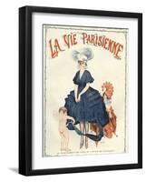 La Vie Parisienne, Herouard, 1916, France-null-Framed Giclee Print