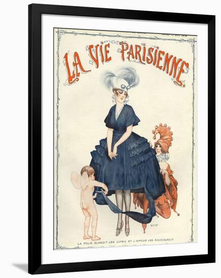 La Vie Parisienne, Herouard, 1916, France-null-Framed Giclee Print