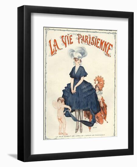 La Vie Parisienne, Herouard, 1916, France-null-Framed Giclee Print