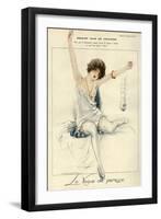 La Vie Parisienne, J Leclerc, 1919, France-null-Framed Giclee Print