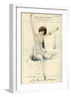 La Vie Parisienne, J Leclerc, 1919, France-null-Framed Giclee Print