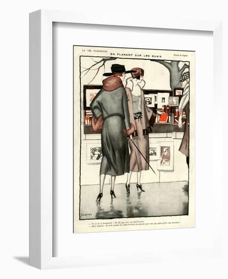 La Vie Parisienne, Jacques, 1922, France-null-Framed Giclee Print