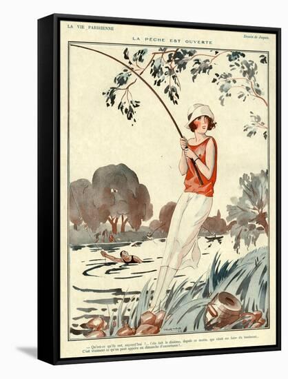 La Vie Parisienne, Jacques, 1924, France-null-Framed Stretched Canvas