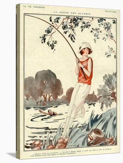 La Vie Parisienne, Jacques, 1924, France-null-Stretched Canvas