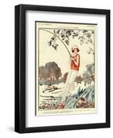 La Vie Parisienne, Jacques, 1924, France-null-Framed Premium Giclee Print