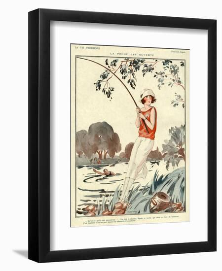 La Vie Parisienne, Jacques, 1924, France-null-Framed Giclee Print