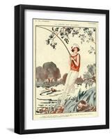 La Vie Parisienne, Jacques, 1924, France-null-Framed Giclee Print