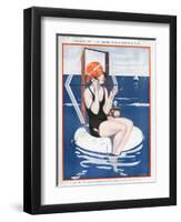 La Vie Parisienne, Jaques, 1923, France-null-Framed Giclee Print